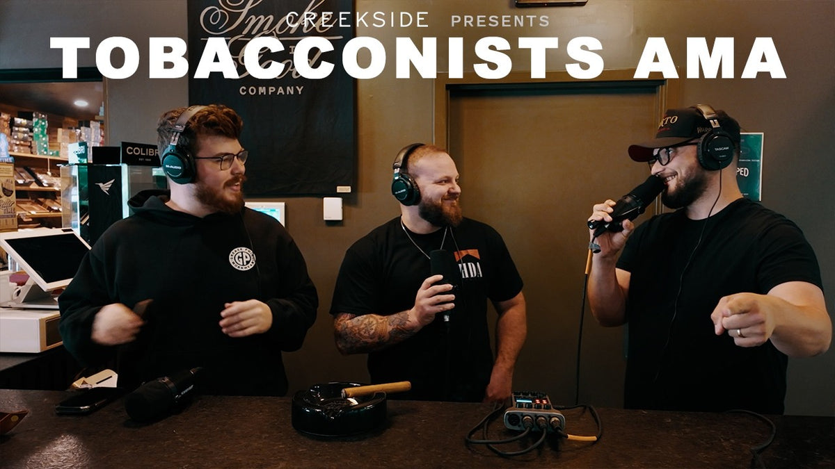 Creekside Podcast Ep. 059: Cigar Questions on Connecticut Picks, Palates and Lounge Culture