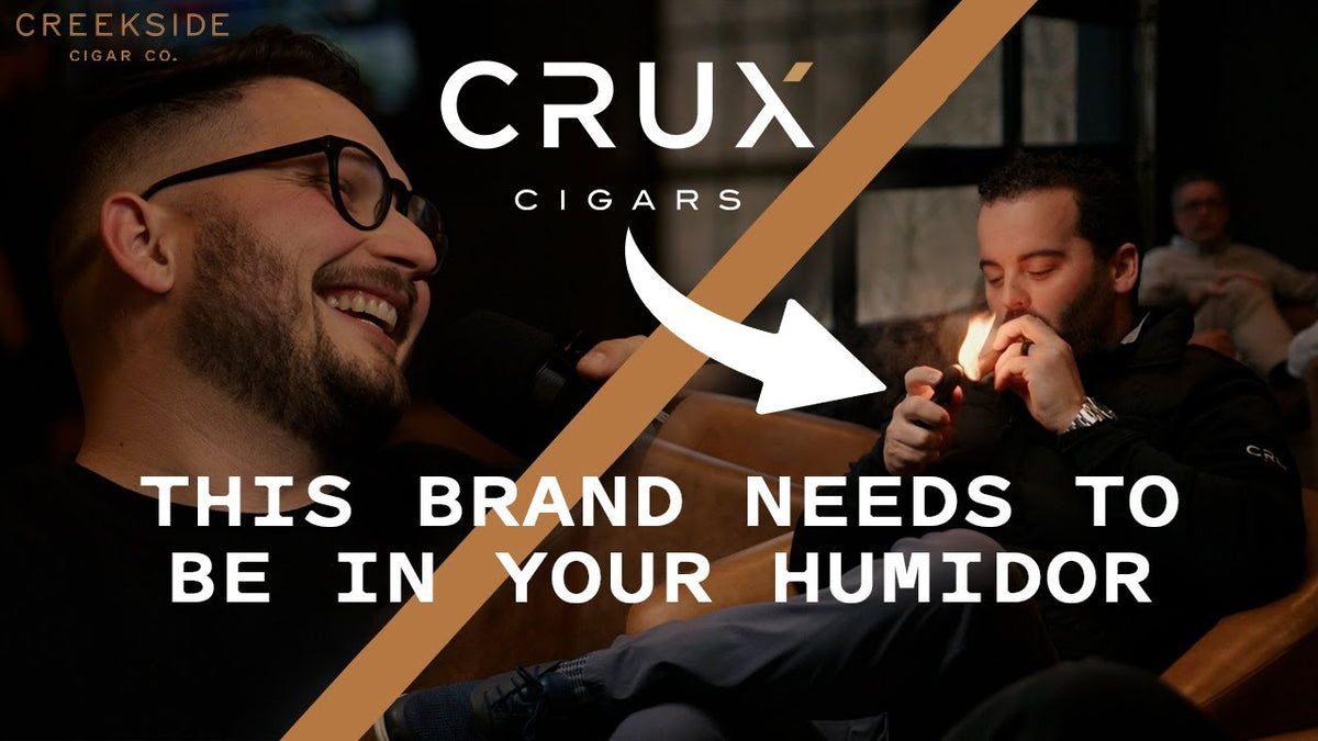 Creekside Podcast Ep. 006: Crux Cigars: Retail Roots, Thoughtful Packaging and Blends