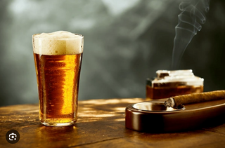 Beer and cigar pairings at Creekside Cigar Co