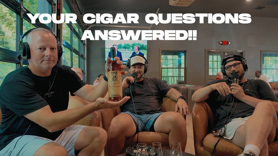 Creekside Podcast Ep. 026: Cigar Questions, Bourbon Pairings, and Building a Lounge