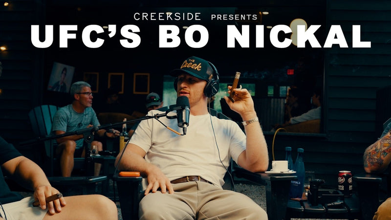 Creekside Podcast Ep. 066: Bo Nickal on Blind Cigar Tasting and Building a Humidor