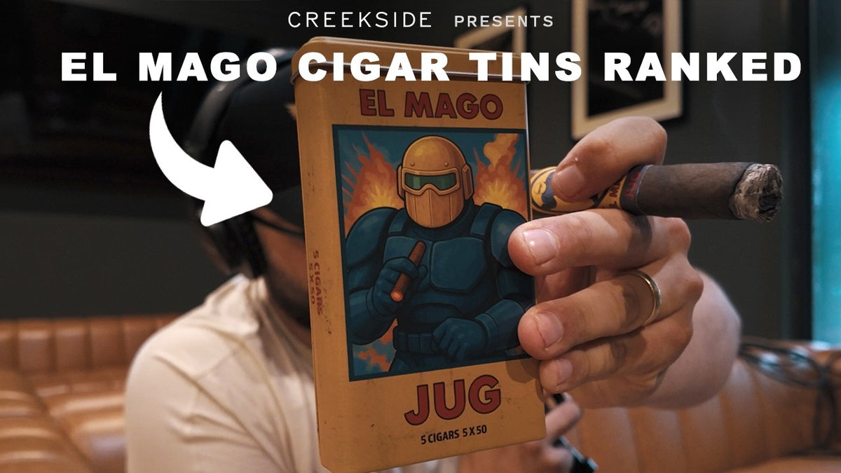 Creekside Podcast Ep. 062: How the Four El Mago Cigar Tins Compare in the Lounge