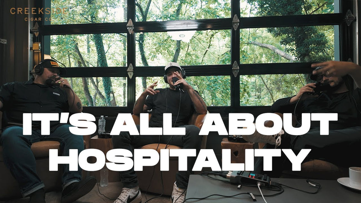 Creekside Podcast Ep. 025: What Great Hospitality Looks Like in a Cigar Lounge