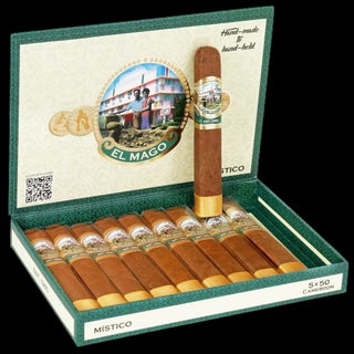 El Mago Mistico Robusto Cameroon Box Press
