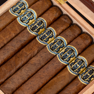 Close up photo of Avowed Hallowed Hands Box Press Robusto