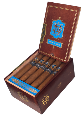 Open box of Avowed New Dawn Robusto Grande