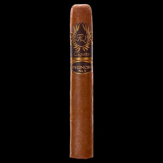 Cigar with a FQ Label on a Black Background 