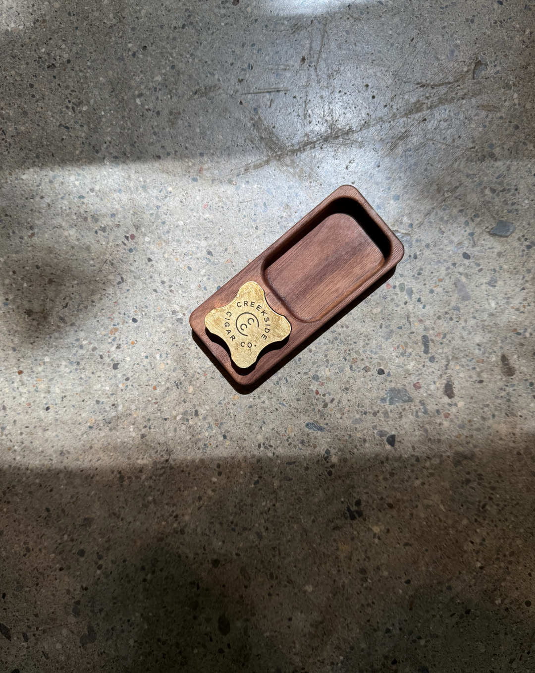 Creekside x Oakwood Machine Works Single Cigar Ashtray and Stand